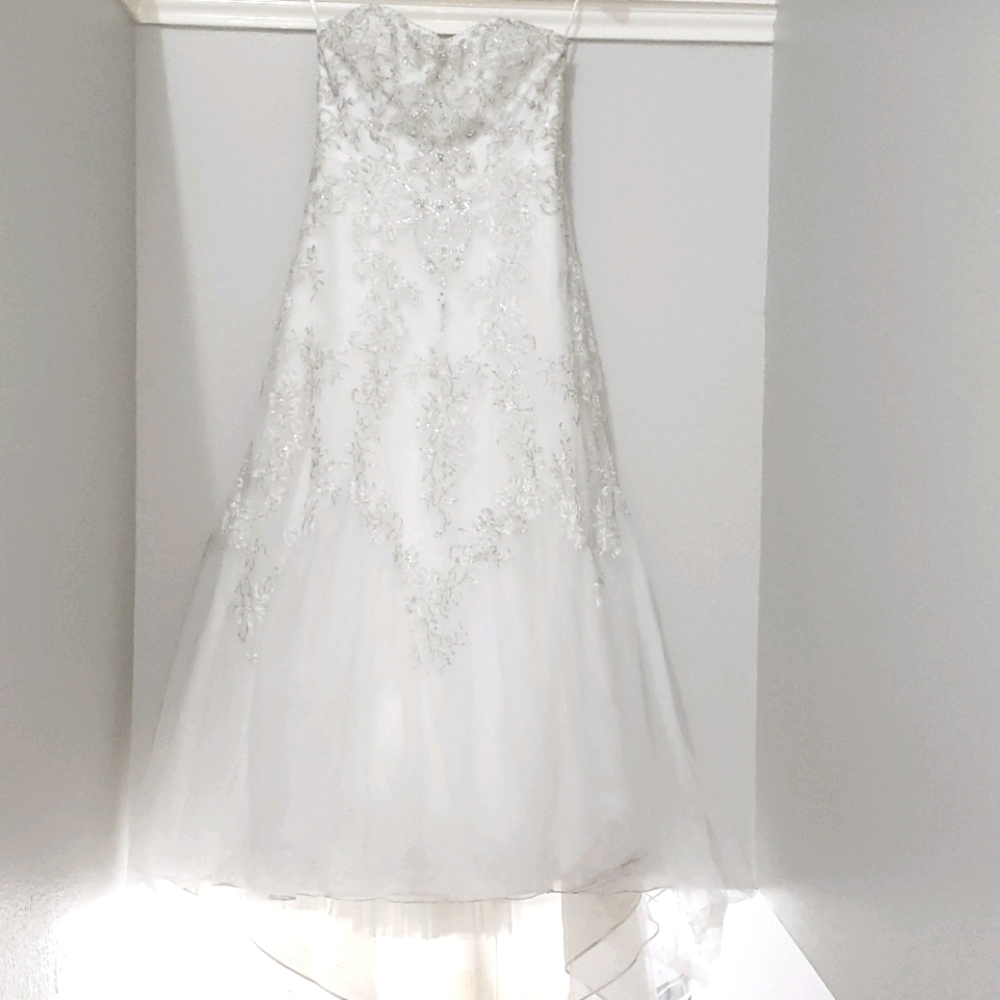 Jewel Tulle Wedding Dress with Crystal detail